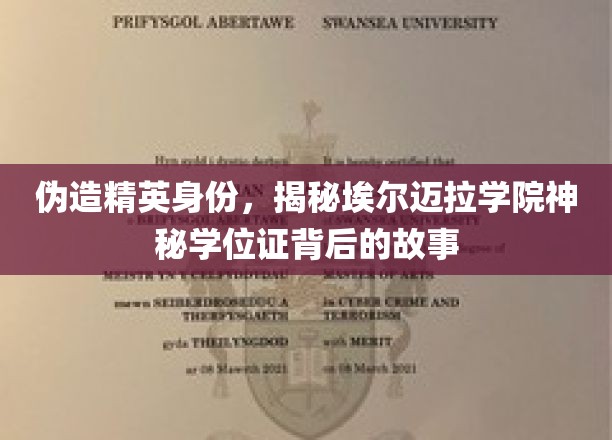 伪造精英身份，揭秘埃尔迈拉学院神秘学位证背后的故事