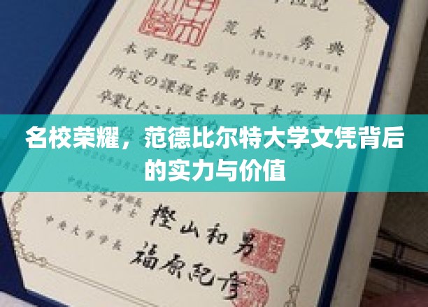 名校荣耀，范德比尔特大学文凭背后的实力与价值