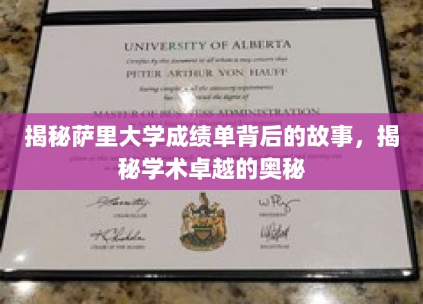 揭秘萨里大学成绩单背后的故事，揭秘学术卓越的奥秘