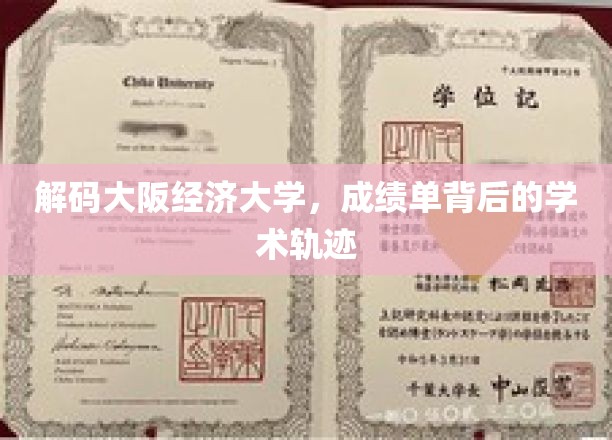 解码大阪经济大学，成绩单背后的学术轨迹