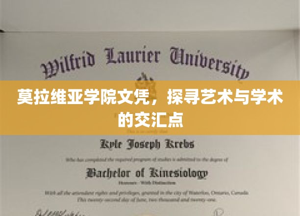 莫拉维亚学院文凭，探寻艺术与学术的交汇点
