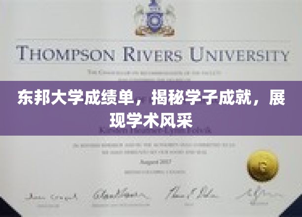 东邦大学成绩单，揭示学子成就，展现学术风采