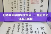中央学院荣耀时刻，毕业证书映照非凡学子之路