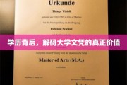 揭开学历面纱，探索大学文凭的深层价值
