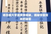 杨百翰大学学霸养成记，揭秘高分背后的神秘法则