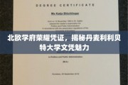 北欧名校荣耀之选，探索丹麦利利贝特大学文凭的独特魅力