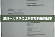 揭秘里昂大学学位证书，一段不为人知的传奇历程
