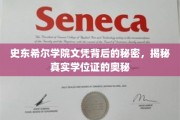 揭开史东希尔学院文凭之谜，探寻学位证的神秘面纱