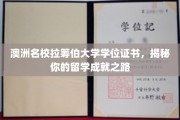解锁留学荣耀，揭秘拉筹伯大学学位证书背后的精彩旅程