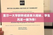里尔大学新鲜成绩单曝光，学子风采绽放校园
