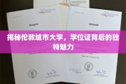 伦敦城市大学学位证，探寻其背后的非凡价值