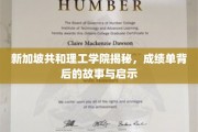 新加坡共和理工学院揭秘，成绩单背后的真实故事与成长启示