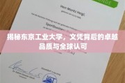 探寻东京工业大学，卓越文凭背后的全球影响力