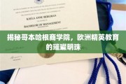 揭开哥本哈根商学院的神秘面纱，欧洲商学教育的璀璨瑰宝