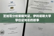 伊利诺斯荣耀，揭秘芝加哥分校学位证的传奇之旅