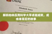 柏林应用科学大学辉煌历程揭秘，探秘卓越成就背后的精彩故事