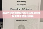 解码麻省大学阿姆赫斯特分校，揭秘学霸之路的秘密
