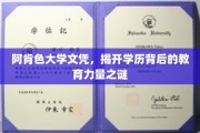 解锁阿肯色大学文凭，探寻教育深层次的力量奥秘