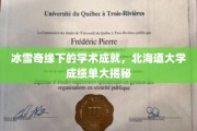 极地秘境里的智慧火花，北海道大学在冰雪世界的学术辉煌