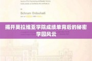 解码莫拉维亚学院神秘成绩单，揭秘学园不为人知的真相