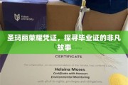 圣玛丽荣耀证章，毕业证书背后的传奇之旅