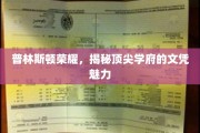 普林斯顿光环，揭秘世界顶尖学府的学位魔力