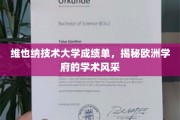 探索维也纳技术大学，欧洲学术殿堂的卓越成绩单背后的风采