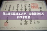 解锁荷兰顶尖学府，因霍温理工的全球学术魅力