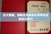 台湾成功大学学位证，台大荣耀背后的独特魅力揭秘