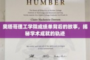 解码奥塔哥理工学院成绩单，探寻学子成就的幕后传奇