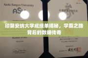 探寻印第安纳大学学霸的秘密，成绩单背后的数据传奇揭秘