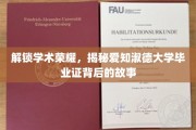 探寻爱知淑德大学文凭背后的荣耀轨迹