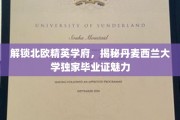 丹麦西兰大学毕业证背后的北欧精英教育风采