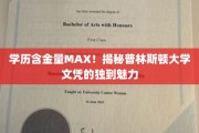 普林斯顿荣耀，学历巅峰，揭秘名校文凭的非凡魅力