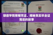 胡德学院毕业证背后的荣耀密码，一场不为人知的传奇历程