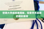 世明大学成绩单揭秘，探索学术成就的精彩篇章