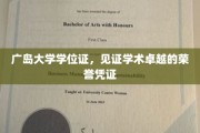 广岛大学学位证，铸就辉煌，荣耀学术巅峰的见证