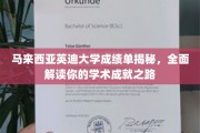 揭开英迪大学成绩单的神秘面纱，探索你的学术成就轨迹