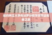 探秘纽约州立大学布法罗分校，学历凭证背后的传奇故事