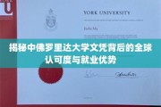 揭秘，中佛罗里达大学文凭的国际通行证与职场竞争优势