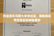 学历之谜，揭秘伪造圣托马斯学位证背后的真实身份之谜
