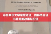 布鲁奈尔荣耀证书揭秘，探寻毕业凭证的深层价值与传奇故事