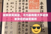 揭开卡内基梅隆大学卓越学子背后的培养密码