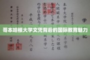 探索哥本哈根大学文凭，国际教育界的璀璨明珠