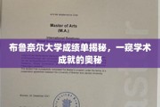 布鲁奈尔大学成绩单背后的学术秘密，揭秘卓越成就的秘密武器