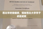 西北骄子风采录，西北大学精英成就瞩目全解析