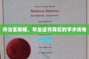 乔治亚荣耀，揭秘毕业证书背后的学术璀璨传奇