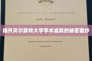解码贝尔蒙特大学学术辉煌的神秘密码