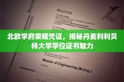 探寻北欧教育瑰宝，丹麦利利贝特大学学位证书的独特魅力