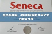 解码精英圈层，探秘大学文凭背后的非凡世界